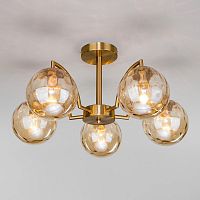 Купить Потолочная люстра Eurosvet Оптима Eden 30178/5 латунь в Туле