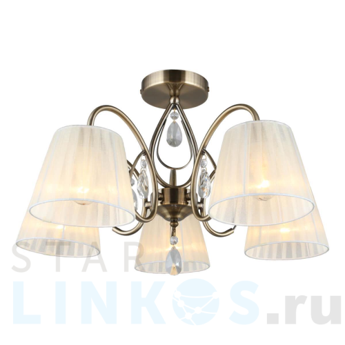 Купить Потолочная люстра Omnilux Cardillo OML-56617-05 за 10 220 руб. в Туле Купить с доставкой Потолочная люстра Omnilux Cardillo OML-56617-05 в Туле