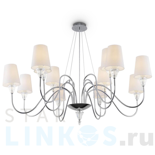 Купить Подвесная люстра Maytoni Florero MOD078PL-12CH за 47 491 руб. в Туле Купить с доставкой Подвесная люстра Maytoni Florero MOD078PL-12CH в Туле