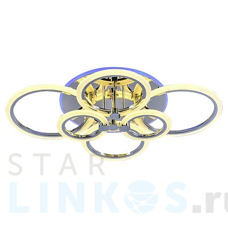 Купить Потолочная светодиодная люстра Profit Light 8076/6 CHR за 11 594 руб. в Туле фото 2 Купить с доставкой Потолочная светодиодная люстра Profit Light 8076/6 CHR в Туле фото 2