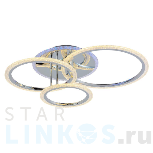 Купить Потолочная светодиодная люстра Profit Light 8086/3 CHR за 5 950 руб. в Туле Купить с доставкой Потолочная светодиодная люстра Profit Light 8086/3 CHR в Туле