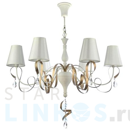 Купить Подвесная люстра Maytoni Intreccio ARM010-06-W за 30 771 руб. в Туле фото 2 Купить с доставкой Подвесная люстра Maytoni Intreccio ARM010-06-W в Туле фото 2