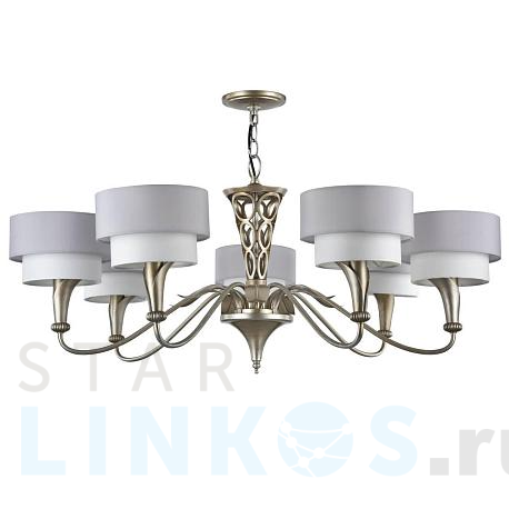 Купить Подвесная люстра Maytoni Lillian H311-07-G за 51 190 руб. в Туле фото 2 Купить с доставкой Подвесная люстра Maytoni Lillian H311-07-G в Туле фото 2