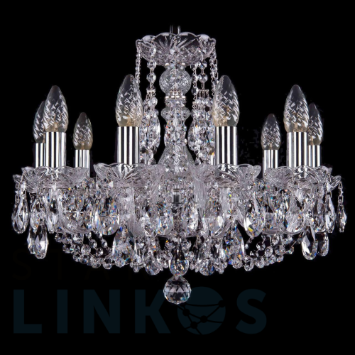 Купить Подвесная люстра Bohemia Ivele 1406/10/160 Ni за 77 659 руб. в Туле Купить с доставкой Подвесная люстра Bohemia Ivele 1406/10/160 Ni в Туле