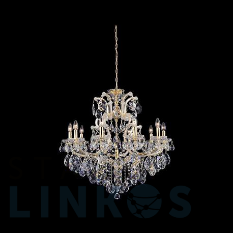 Купить Подвесная люстра Crystal Lux Isabel SP11 Gold/Transparent за 99 900 руб. в Туле фото 2 Купить с доставкой Подвесная люстра Crystal Lux Isabel SP11 Gold/Transparent в Туле фото 2