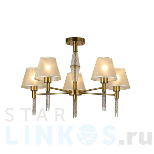 Купить Потолочная люстра F-Promo Fete 2846-5P за 17 000 руб. в Туле Купить с доставкой Потолочная люстра F-Promo Fete 2846-5P в Туле
