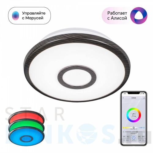 Купить с доставкой Потолочный светодиодный светильник Citilux Старлайт Смарт CL703A15G в Туле