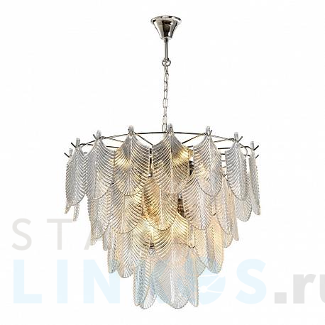 Купить Подвесная люстра iLamp Oro P2544-12 NIC за 52 790 руб. в Туле фото 2 Купить с доставкой Подвесная люстра iLamp Oro P2544-12 NIC в Туле фото 2