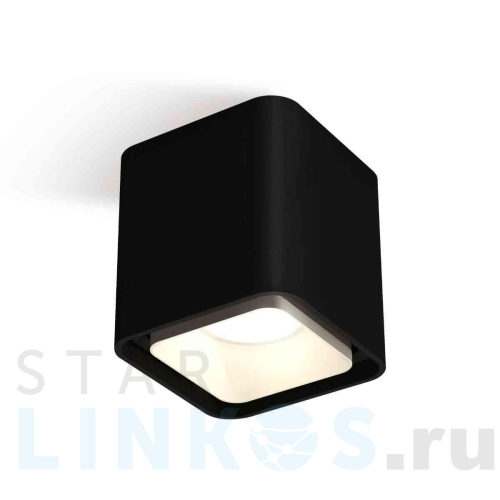 Купить с доставкой Комплект накладного светильника Ambrella light Techno Spot XS7841001 SBK/SWH черный песок/белый песок (C7841, N7701) в Туле