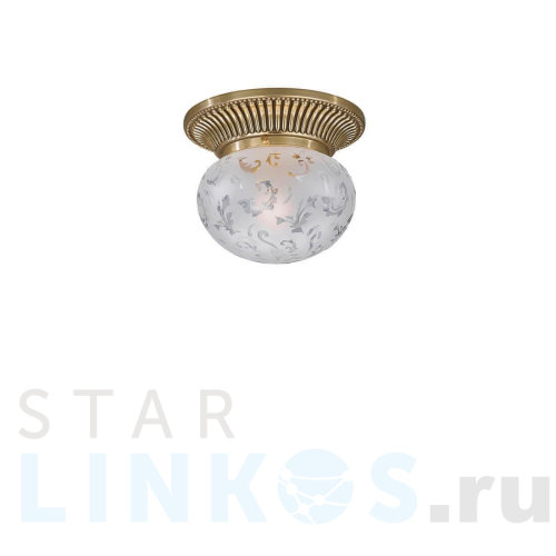 Купить Потолочный светильник Reccagni Angelo PL.7801/1 за 26 291 руб. в Туле Купить с доставкой Потолочный светильник Reccagni Angelo PL.7801/1 в Туле