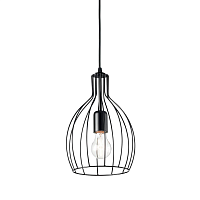Купить Подвесной светильник Ideal Lux Ampolla-2 SP1 Nero 148151 в Туле