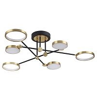 Купить Потолочная светодиодная люстра Odeon Light Midcent Denzel 4320/60CL в Туле