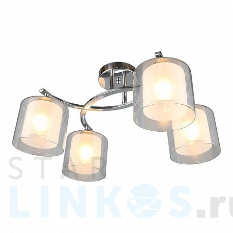 Купить Потолочная люстра Omnilux Valbruna OML-24807-04 за 9 750 руб. в Туле фото 2 Купить с доставкой Потолочная люстра Omnilux Valbruna OML-24807-04 в Туле фото 2