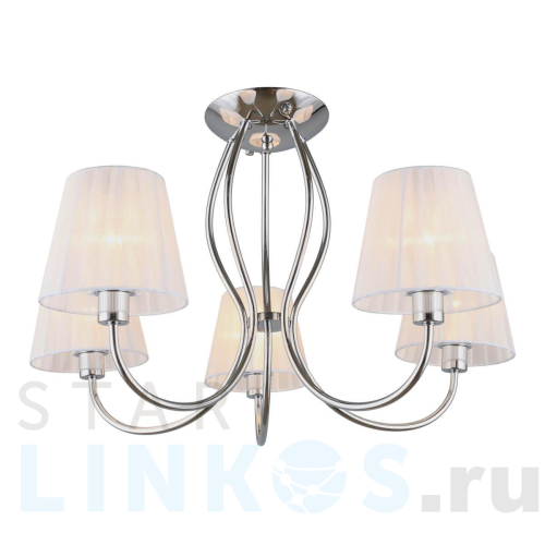 Купить Потолочная люстра Omnilux Pontinia OML-65207-05 за 10 090 руб. в Туле Купить с доставкой Потолочная люстра Omnilux Pontinia OML-65207-05 в Туле