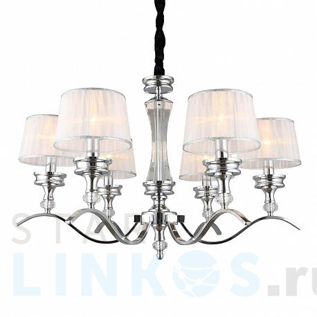 Купить Подвесная люстра Omnilux Arosio OML-88403-06 за 21 180 руб. в Туле фото 2 Купить с доставкой Подвесная люстра Omnilux Arosio OML-88403-06 в Туле фото 2