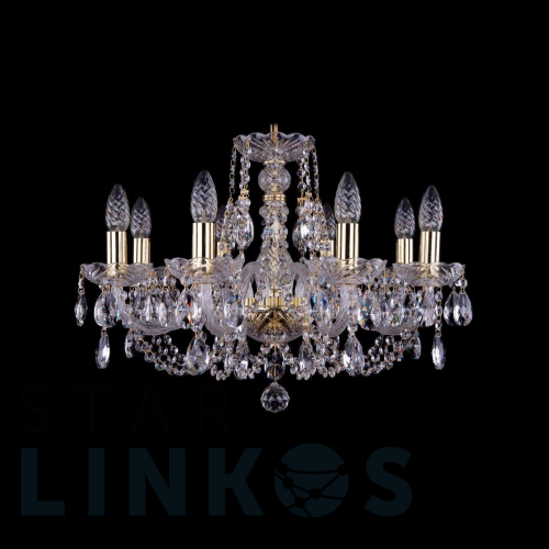 Купить с доставкой Подвесная люстра Bohemia Ivele 1406/8/195 G в Туле