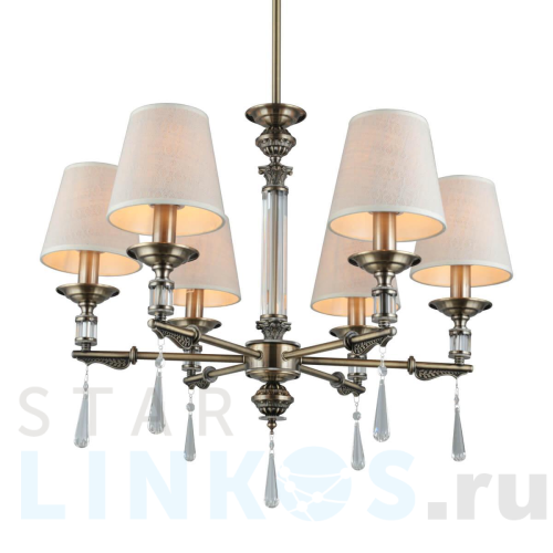 Купить Подвесная люстра Omnilux Rivoli OML-64213-06 за 21 010 руб. в Туле Купить с доставкой Подвесная люстра Omnilux Rivoli OML-64213-06 в Туле