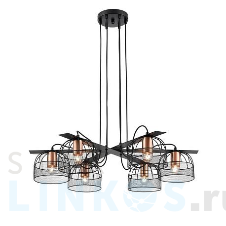 Купить Подвесная люстра Vele Luce Modello VL6452P06 за 15 450 руб. в Туле фото 2 Купить с доставкой Подвесная люстра Vele Luce Modello VL6452P06 в Туле фото 2