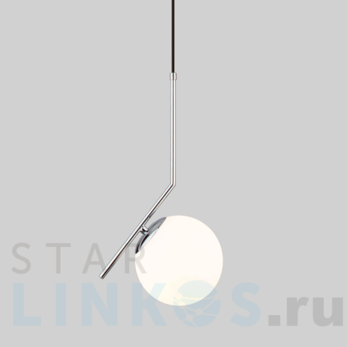 Купить Подвесной светильник Eurosvet 50152/1 хром за 4 260 руб. в Туле Купить с доставкой Подвесной светильник Eurosvet 50152/1 хром в Туле