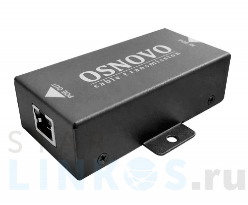 Купить с доставкой PoE удлинитель OSNOVO E-PoE/1 10M/100M Fast Ethernet до 500 м с питанием до 100 м в Туле