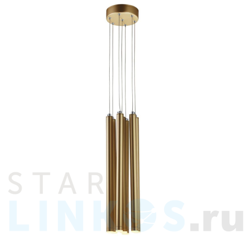 Купить Подвесная светодиодная люстра Favourite Organ 2104-7P за 36 400 руб. в Туле Купить с доставкой Подвесная светодиодная люстра Favourite Organ 2104-7P в Туле