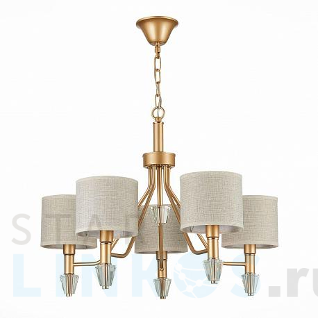 Купить Подвесная люстра Evoluce Vilede SLE107003-05 за 14 530 руб. в Туле фото 2 Купить с доставкой Подвесная люстра Evoluce Vilede SLE107003-05 в Туле фото 2