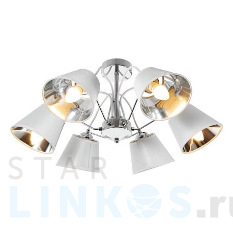 Купить Потолочная люстра MyFar Amber MR1631-6C за 8 295 руб. в Туле фото 2 Купить с доставкой Потолочная люстра MyFar Amber MR1631-6C в Туле фото 2