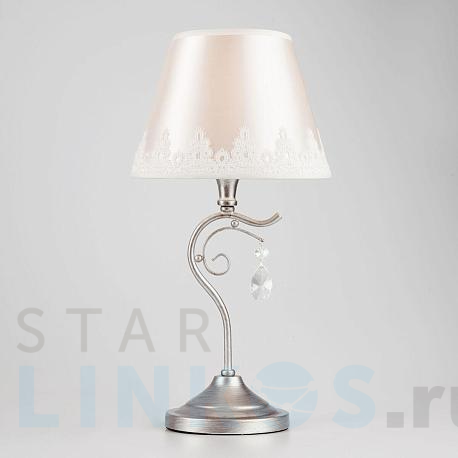 Купить Настольная лампа Eurosvet 01022/1 серебро за 7 570 руб. в Туле фото 2 Купить с доставкой Настольная лампа Eurosvet 01022/1 серебро в Туле фото 2