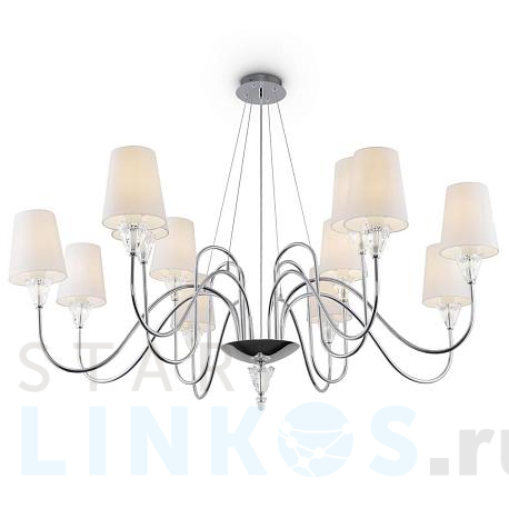 Купить Подвесная люстра Maytoni Florero MOD078PL-12CH за 47 491 руб. в Туле фото 2 Купить с доставкой Подвесная люстра Maytoni Florero MOD078PL-12CH в Туле фото 2