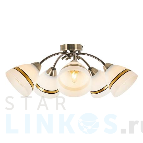 Купить Потолочная люстра MyFar Emily MR1460-5C за 6 495 руб. в Туле фото 2 Купить с доставкой Потолочная люстра MyFar Emily MR1460-5C в Туле фото 2