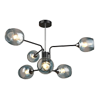 Купить Потолочная люстра IMEX MD.3564-6-S BK+CH в Туле