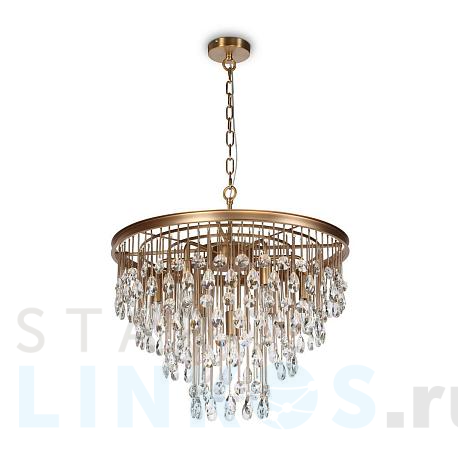 Купить Подвесная люстра Maytoni Linn MOD091PL-07G за 71 811 руб. в Туле фото 2 Купить с доставкой Подвесная люстра Maytoni Linn MOD091PL-07G в Туле фото 2