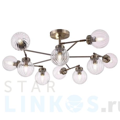 Купить Потолочная люстра Freya Daisy FR5041PL-10BS за 19 941 руб. в Туле фото 2 Купить с доставкой Потолочная люстра Freya Daisy FR5041PL-10BS в Туле фото 2