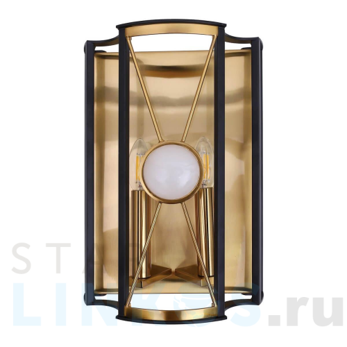 Купить с доставкой Настенный светильник Crystal Lux Tandem AP2 Gold в Туле