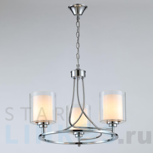 Купить Подвесная люстра Moderli Maximilian V2524-3P за 17 590 руб. в Туле Купить с доставкой Подвесная люстра Moderli Maximilian V2524-3P в Туле