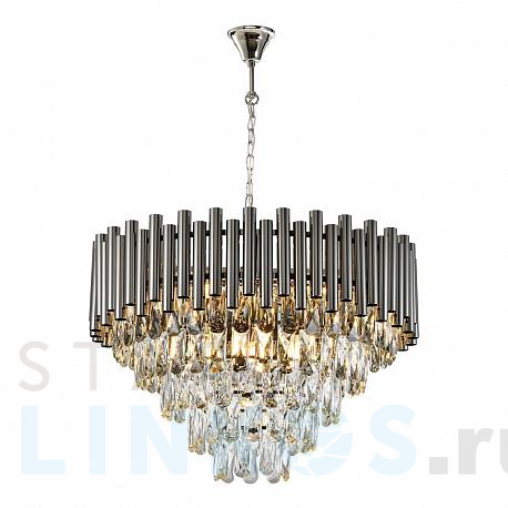 Купить Подвесная люстра iLamp Savage P9510-8 NIC за 73 090 руб. в Туле фото 2 Купить с доставкой Подвесная люстра iLamp Savage P9510-8 NIC в Туле фото 2