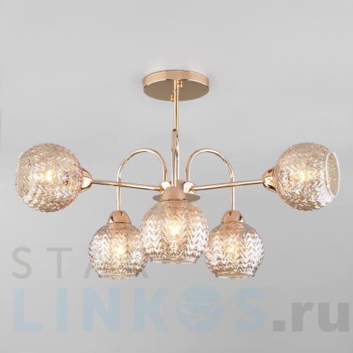 Купить Потолочная люстра Eurosvet Ottawa 30175/6 золото за 10 400 руб. в Туле Купить с доставкой Потолочная люстра Eurosvet Ottawa 30175/6 золото в Туле