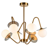 Купить Потолочная люстра Indigo Jazz 11020/6R Brass V000165 в Туле