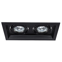 Купить Встраиваемый светильник Arte Lamp Canis A6661PL-2BK в Туле