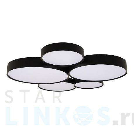 Купить Потолочная светодиодная люстра Loft IT Drum 10218 Black за 28 810 руб. в Туле фото 2 Купить с доставкой Потолочная светодиодная люстра Loft IT Drum 10218 Black в Туле фото 2