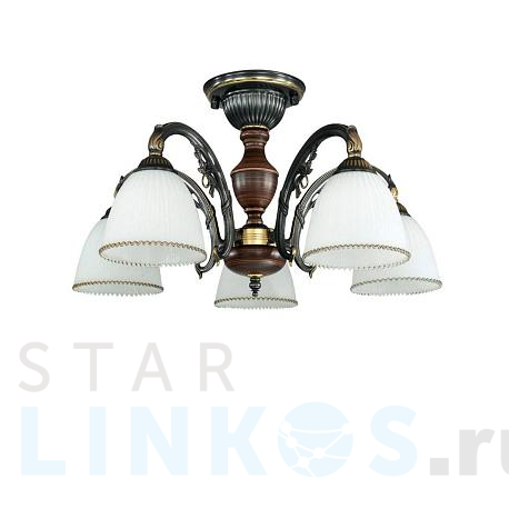 Купить Потолочная люстра Reccagni Angelo PL.3800/5 за 56 732 руб. в Туле фото 2 Купить с доставкой Потолочная люстра Reccagni Angelo PL.3800/5 в Туле фото 2