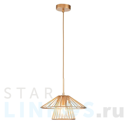 Купить с доставкой Подвесной светильник Indigo Strato 10016/1P Gold V000285 в Туле