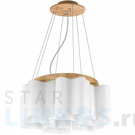 Купить Подвесная люстра Lightstar Nubi Legno 802165 за 56 465 руб. в Туле фото 2 Купить с доставкой Подвесная люстра Lightstar Nubi Legno 802165 в Туле фото 2