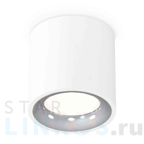 Купить с доставкой Комплект накладного светильника Ambrella light Techno Spot XS7531022 SWH/PSL белый песок/серебро полированное (C7531, N7012) в Туле