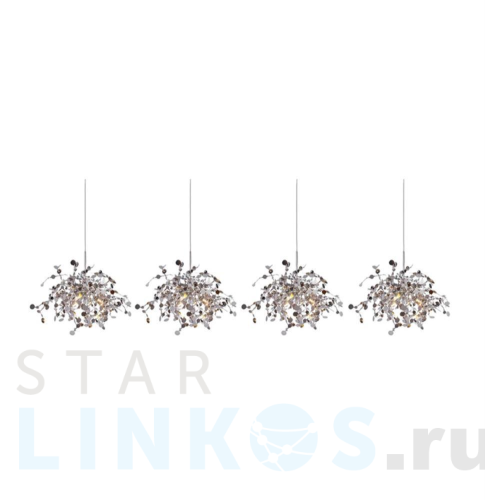 Купить Подвесной светильник Milosh Tendence Kameliya 0842PL-12CH за 45 310 руб. в Туле Купить с доставкой Подвесной светильник Milosh Tendence Kameliya 0842PL-12CH в Туле