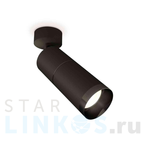 Купить с доставкой Комплект накладного светильника Ambrella light Techno Spot XM6313011 SBK/PBK черный песок/черный полированный (A2210, C6302, A2061, C6313, N6131) в Туле