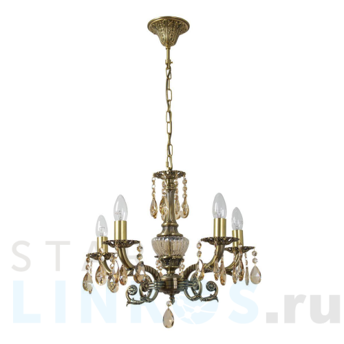 Купить Подвесная люстра Abrasax Sylvia L.8110-5BR за 44 959 руб. в Туле Купить с доставкой Подвесная люстра Abrasax Sylvia L.8110-5BR в Туле