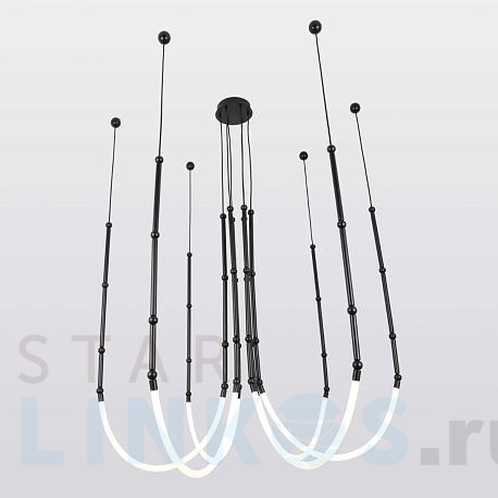 Купить Подвесной светодиодный светильник Lussole Loft BEND LSP-7069 за 54 999 руб. в Туле фото 2 Купить с доставкой Подвесной светодиодный светильник Lussole Loft BEND LSP-7069 в Туле фото 2