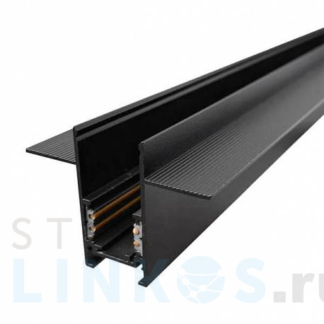 Купить Шинопровод магнитный встраиваемый Arlight MAG-ORIENT-TRACK-2652-FDW-3000 (BK) 033635 за 14 261 руб. в Туле фото 2 Купить с доставкой Шинопровод магнитный встраиваемый Arlight MAG-ORIENT-TRACK-2652-FDW-3000 (BK) 033635 в Туле фото 2