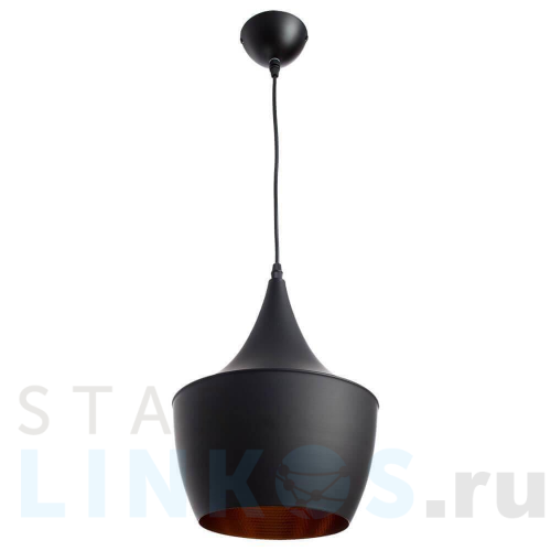 Купить Подвесной светильник Arte Lamp Cappello A3407SP-1BK за 5 490 руб. в Туле Купить с доставкой Подвесной светильник Arte Lamp Cappello A3407SP-1BK в Туле